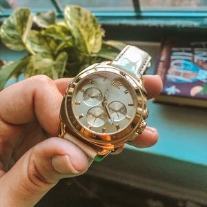 Coach Chronograph Gold Tone Watch